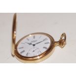Gold plated Hunter pocket watch Sewills Liverpool