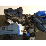Collection of camera & video equipment
