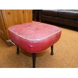 Retro footstool