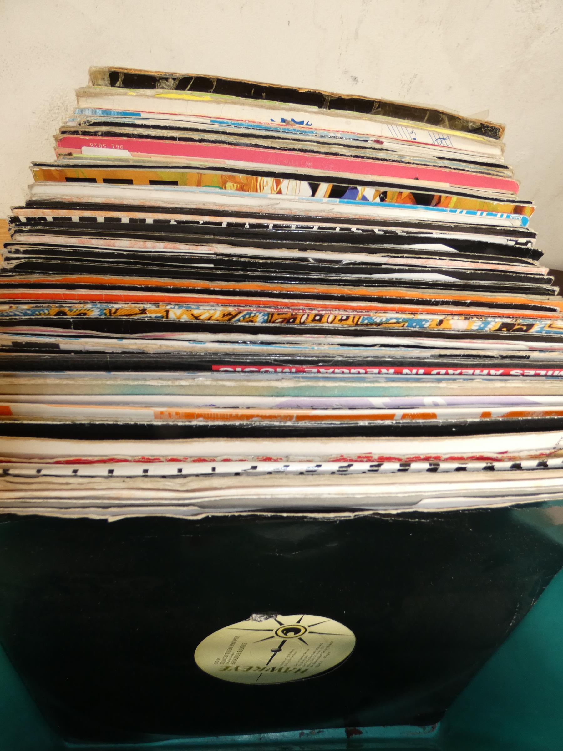 Collection of LP records