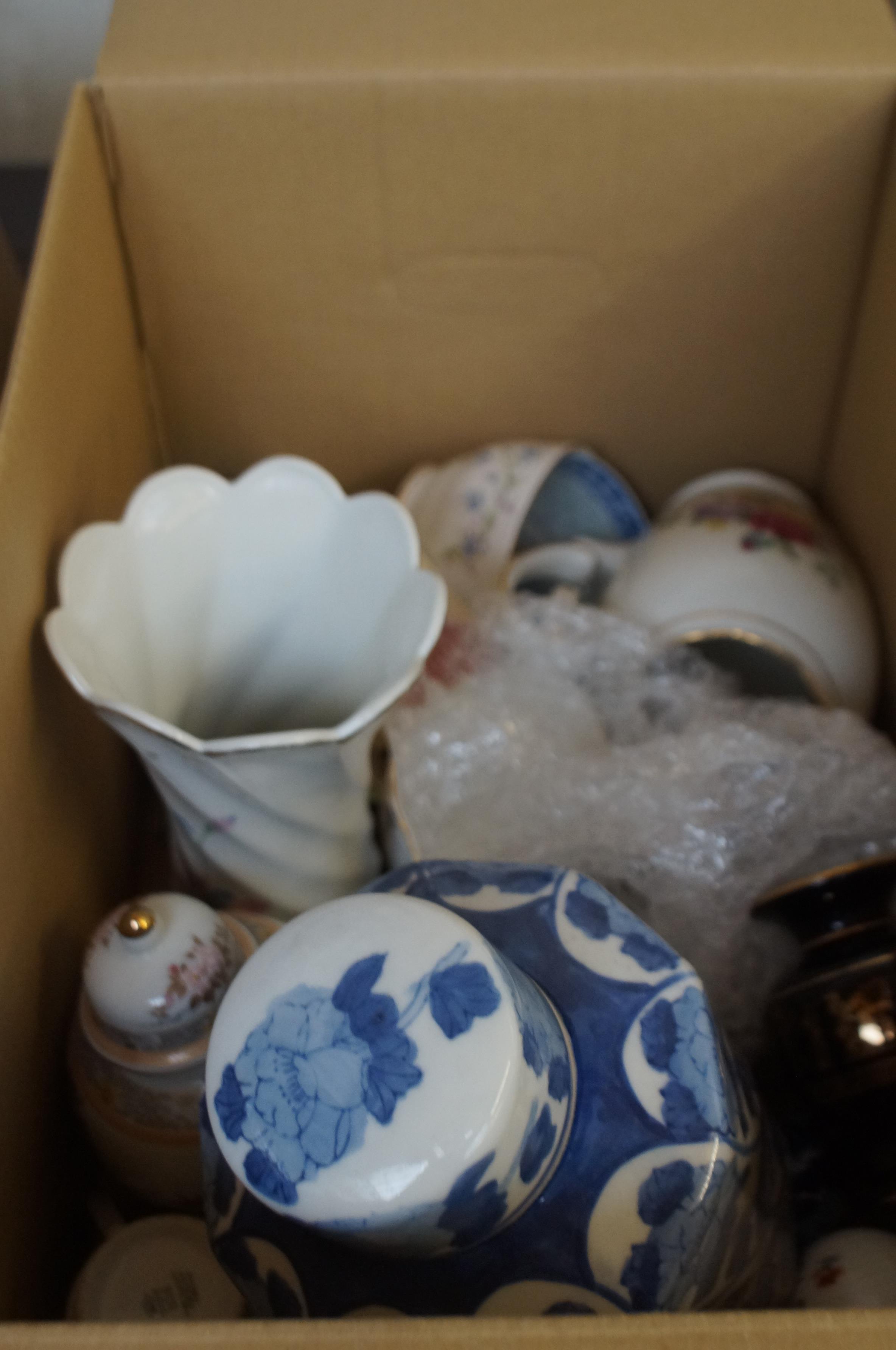 Box of ceramics