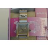 Ladies solo tickled pink wristwatch