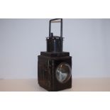 British rail railway lamp