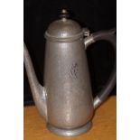 Pewter arts & crafts tudric 1 1/2 pint coffee pot