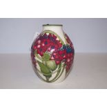 Moorcroft Hydrangea trail vase 5"