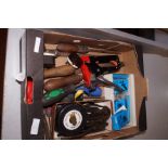 Small box of vintage tools