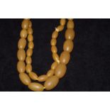 Butterscotch necklace