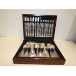 Cased canteen of cutlery (Unused)
