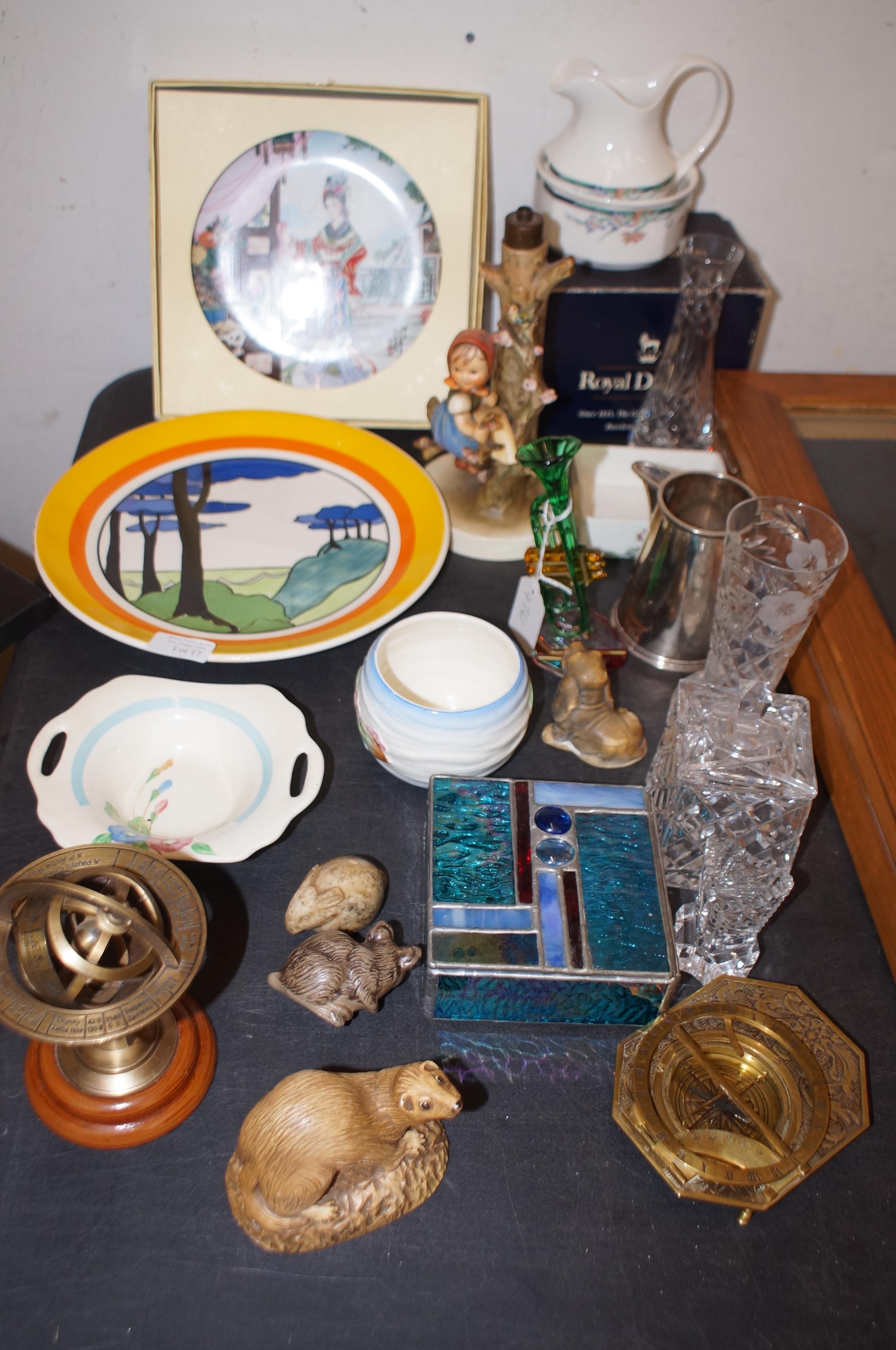 Collectables to include Wedgwood Clarice Cliff lim