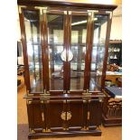 Large oriental style display cabinet