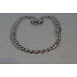 Heavy silver neck chain Weight 170g