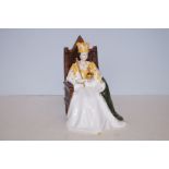 Royal Doulton prototype figure queens Elizabeth II