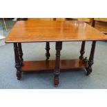 Victorian mahogany gate leg table