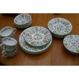 36 Piece Minton Haddon Hall dinner set