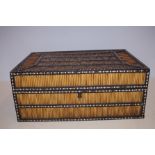 Victorian porcupine box, some quills missing 40 x