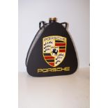 Black Porsche petrol can