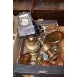Box to include oil lamps & others