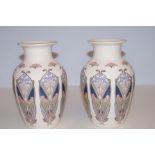 Pair of masons ironstone Lanthe liberty London vas