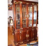 Large oriental style display cabinet