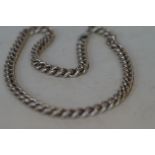 Silver heavy neck chain Length 18 inch