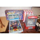 Tomy Astro shooter pin ball machine together with