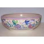 Large Poole pottery fruit bowl Diameter 33 cm