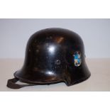 Metal German helmet
