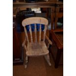 Early child's rocking chair
