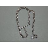 Silver albert chain Weight 38g