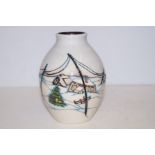 Moorcroft home for Christmas vase