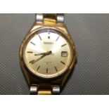 Vintage Seiko automatic gents wristwatch, currentl