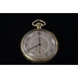 Early gold plated Waltham pocket watch