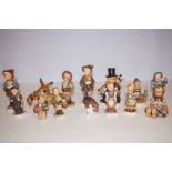 14 Goebel figures