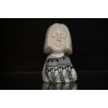 David Burnham Smith figure of a girl. Height 9.5 c