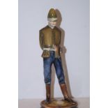 Rare Michael Sutty figure painted by J Chiton