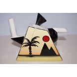 Lorna Bailey wedge pyramids teapot