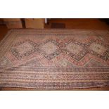 Good quality hand made carpet- small hole 320 x 20