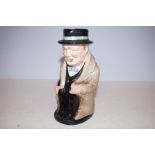 Royal Doulton Winston Churchill toby jug