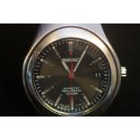 Seiko kinetic auto relay 100 gents wristwatch