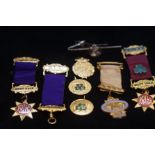 Collection of masonic badges & medals