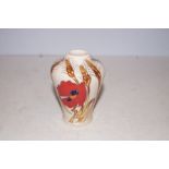 Moorcroft harvest poppy vase