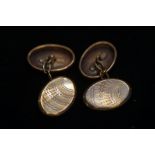 Pair of 9ct Gold cufflinks