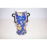 Royal Doulton twin handled vase D4365 Height 13.5