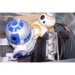 2x Star Wars robots & a CB radio