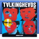 Talking Heads - a copy of Remain in the Light, Sire Records Germany SRK 6095, with printed lyrics