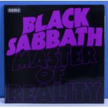 Black Sabbath a copy of Master of Reality, NEL 6004 VG+ to near mint