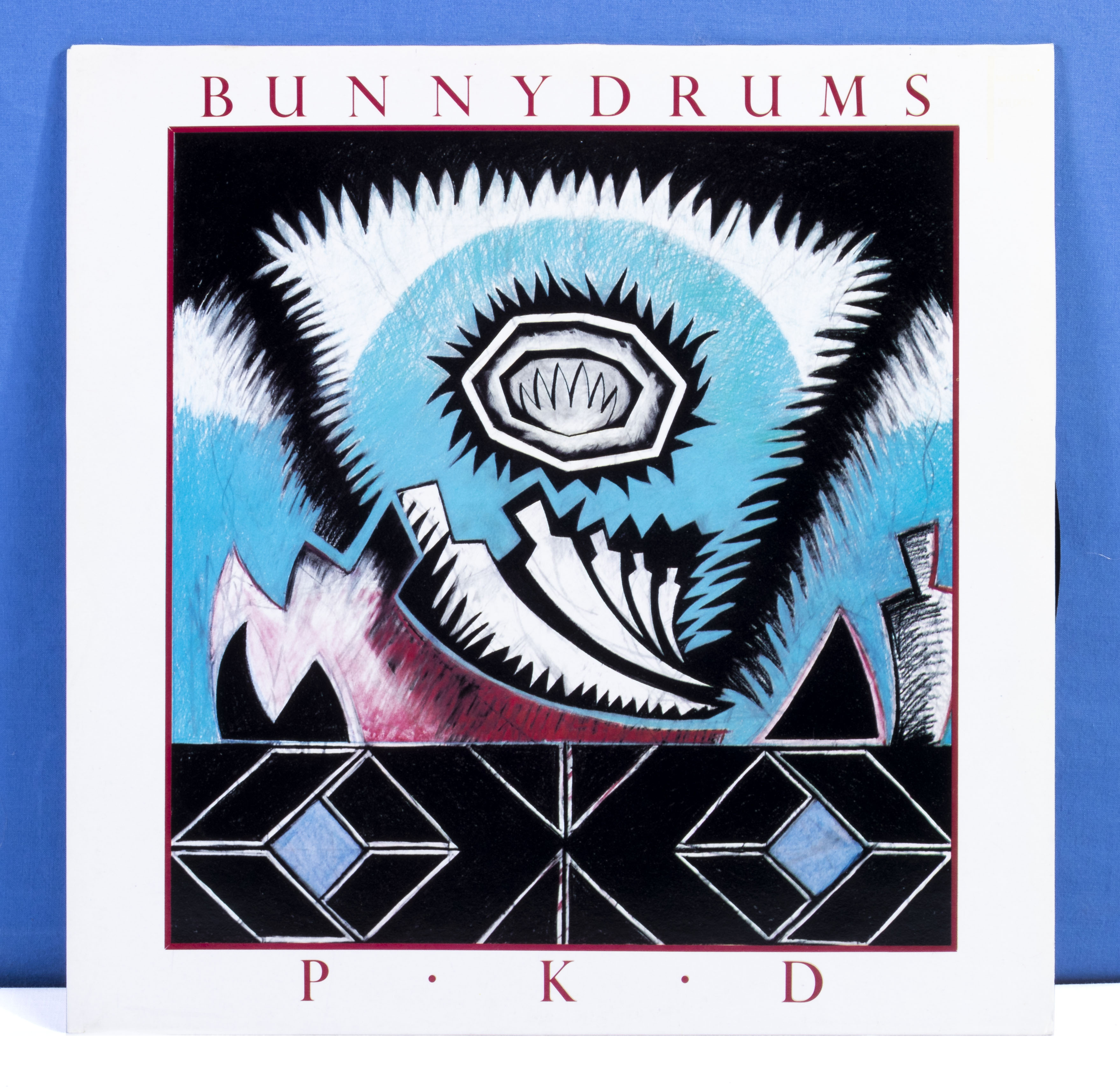 Bunnydrums - a copy of P K D. Red Records RM005, VG+ to near mint