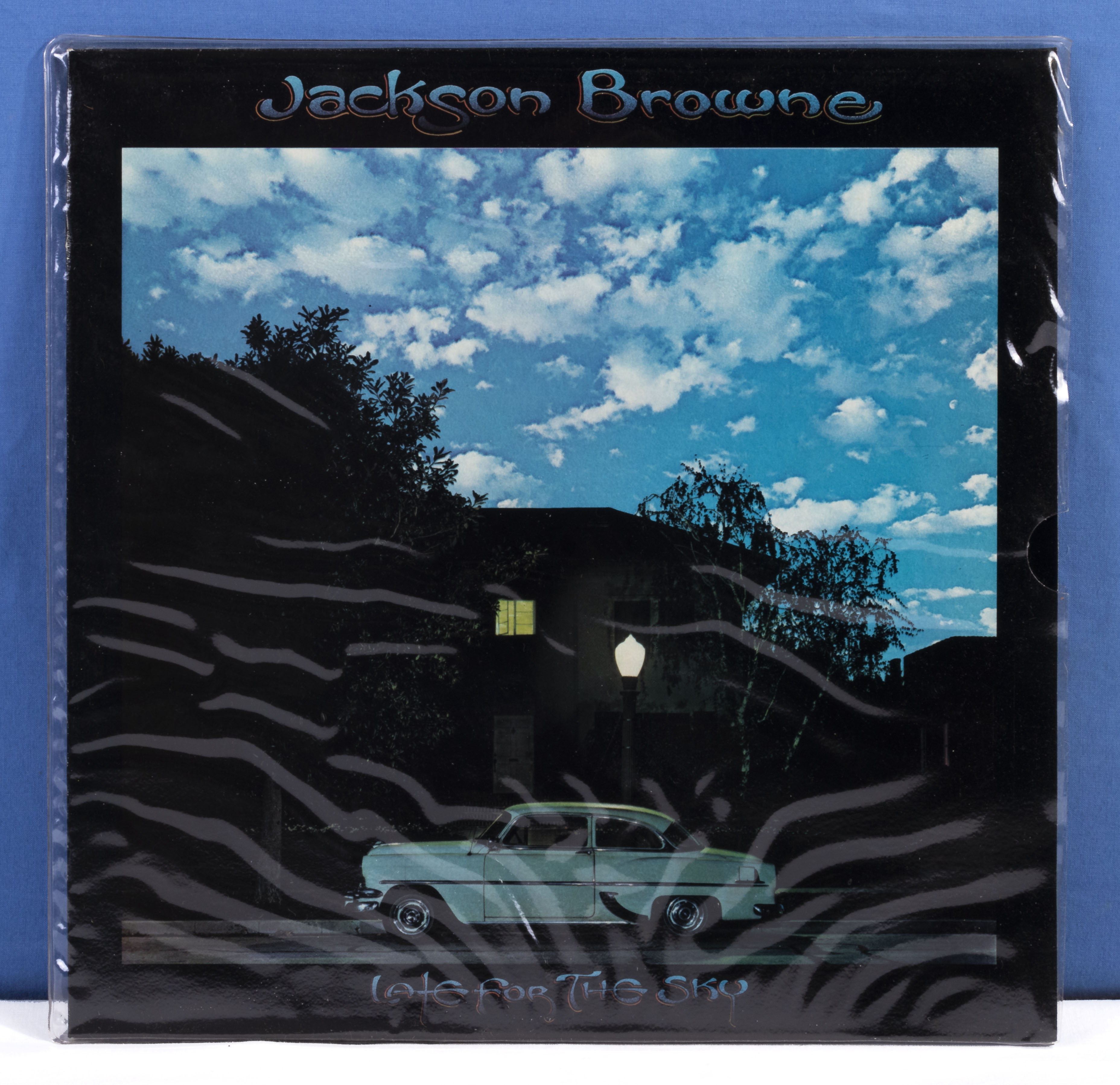 Jackson Browne - a copy of Late for the Sky, Asylum Records, K 43007, VG+ to near mint