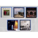 Five albums by RUSH, Signals, A Farewell to Kings, Moving Pictures, Exit Stage Left (double) and