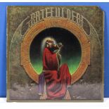 Grateful Dead - a copy of Blues for Allah with printed lyrics sheet, GD-LA494-G, VG+ to near mint